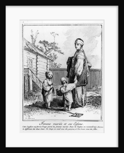 A Married Jewish Woman and her Children by French School