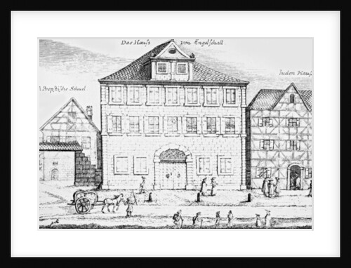 The Main Street in Nuremberg by School German