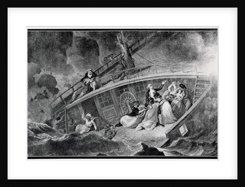 The Loss of the East Indiaman 'Halsewell', 6 January 1786 by English School