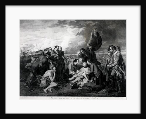 The Death of General Wolfe 1759 by Benjamin West (after)