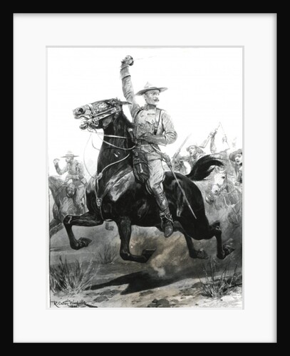 The Defender of Mafeking, Colonel Baden-Powell in the uniform of the special corps he has raised in British Bechuanaland, 1899 by Richard Caton II Woodville