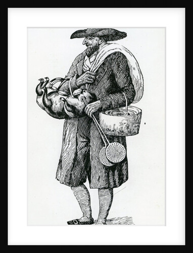 Jewish Hawker of Hamburg, Eighteenth Century by Christoph Suhr