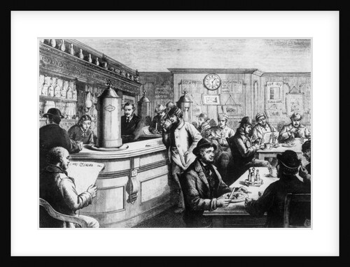 Coffee house, Clerkenwell by English School