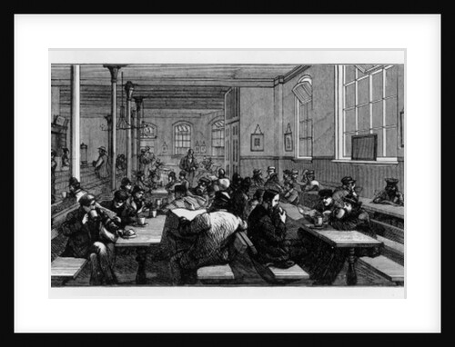 Working man's coffee shop by School English