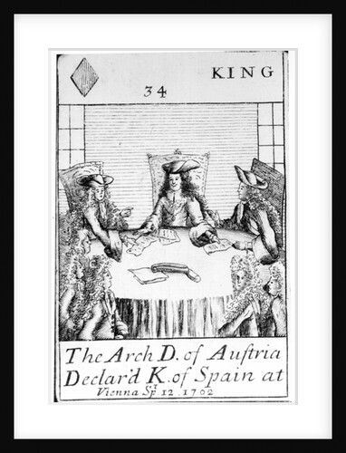 The Archduke of Austria Declared King of Spain at Vienna, 12 September 1702 by English School