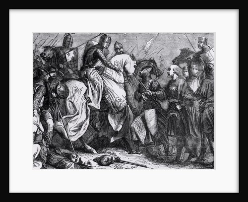 Henry III at the Battle of Lewes, 14th May 1264 by Felix (after) Philippoteaux