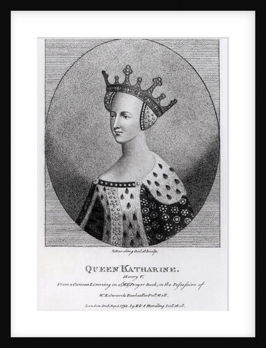 Queen Katherine, 1792 by English School