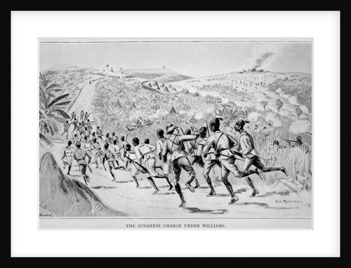 The Sudanese Charge under Williams by George Derville Rowlandson