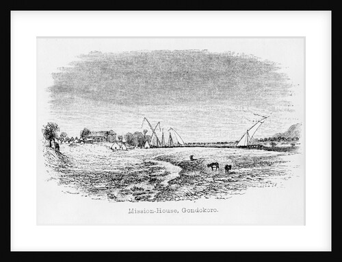 Misson-House, Gondokoro by John Hanning Speke