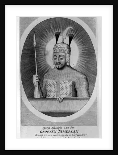 Portrait of Tamerlane the Great by German School