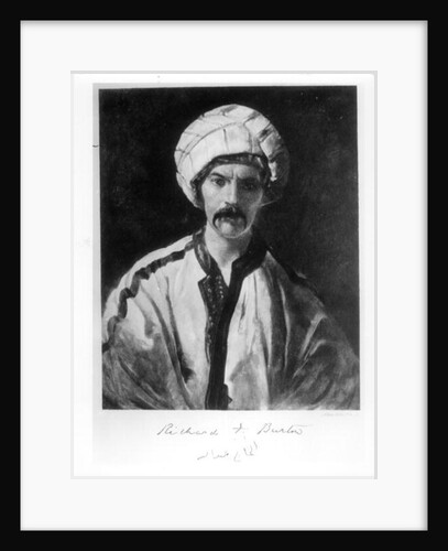 Sir Richard Burton by English School