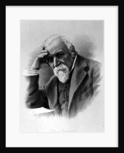 Portrait of Robert Browning by School English