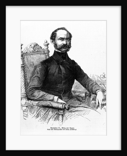 Maximilian II, King of Bavaria by Franz Hanfstaengl