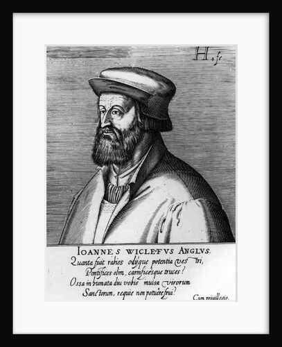 John Wycliffe by English School