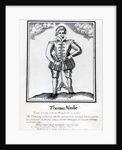 Thomas Nashe by English School