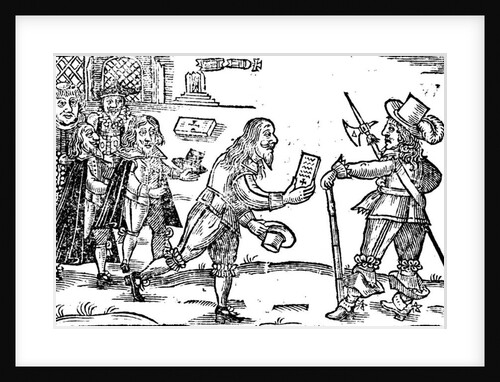 A Scotsman Petitioning Charles I by English School