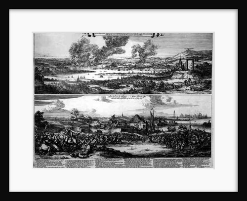 Dutch Attack on the River Medway, 20th and 21st June 1667 by Romeyn de (after) Hooghe