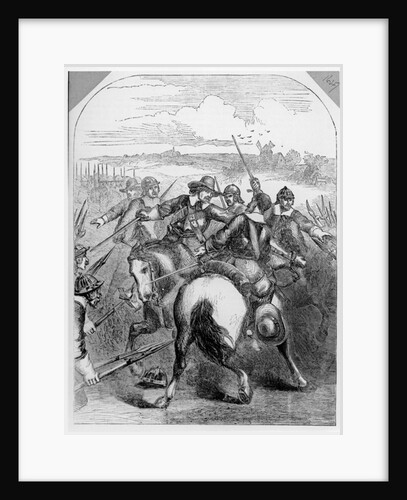 Cromwell Suppressing the Mutiny by English School