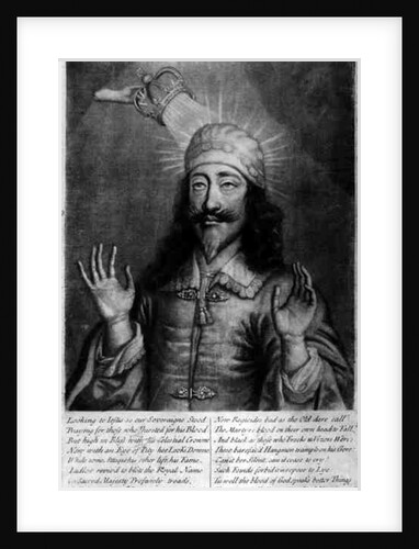 Corruptibilem pro incorruptibile, ode to Charles I by William Faithorne