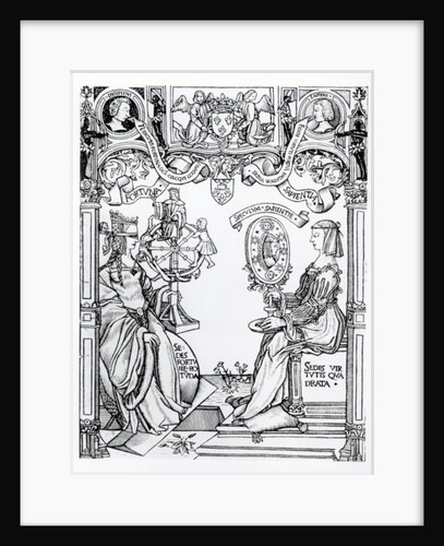 Fortune and Wisdom by English School