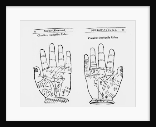 Palm Reading by English School