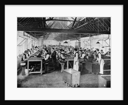 One of the cigar manufacturing departments at Messrs Salmon and Gluckstein's Ltd by American School