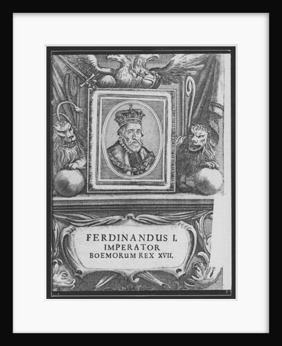 Emperor Ferdinand I, King of Bohemia by German School