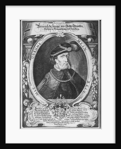 Portrait of Henry the Younger, Duke of Brunswick and Luneburg by German School