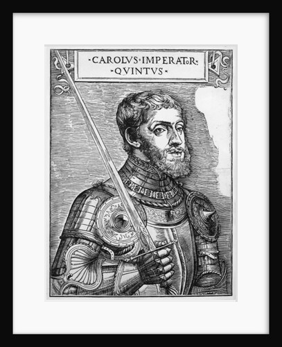 Portrait of Charles V, Holy Roman Emperor by English School