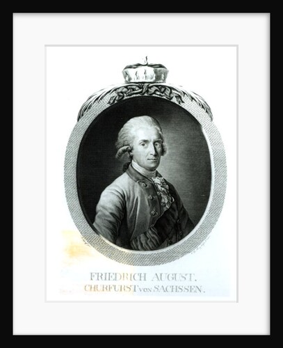Portrait of Frederick Augustus I, King of Saxony by Anton Graff