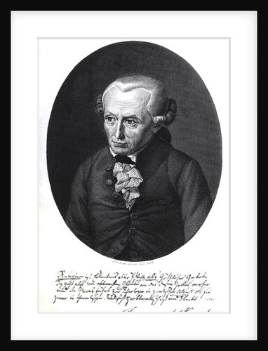 Immanuel Kant by German School