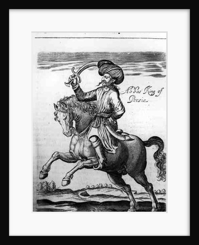 Abbas, King of Persia by English School