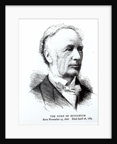 Portrait of the Duke of Buccleuch by English School