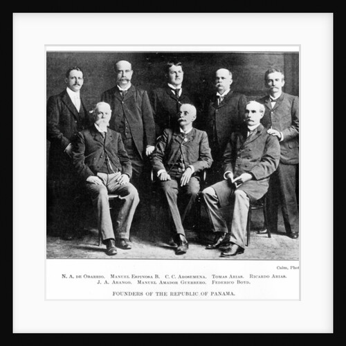 Founders of the Republic of Panama by Anonymous