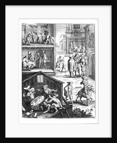 The Great Plague by English School
