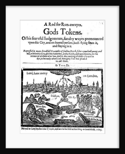God's Tokens, A Rod for Runaways, 1625 by English School