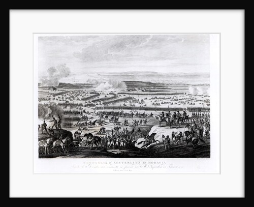 The Battle of Austerlitz in Moravia, 2 December 1805 by Antoine Charles Horace Vernet (after)