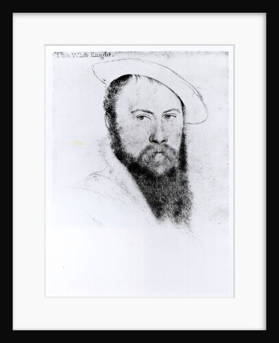 Portrait of Sir Thomas Wyatt the Younger by Hans Holbein the Younger