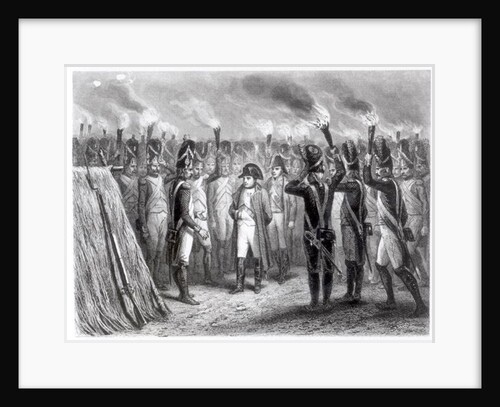 The Night Watch at Austerlitz by Denis Auguste Marie (after) Raffet