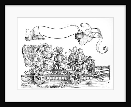 A Scene from Maximilian's Triumphal Procession, c.1516-18 by Hans Burgkmair