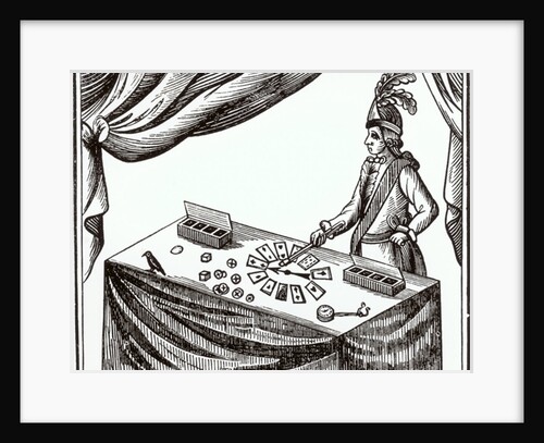 Lane, the Conjurer, Who Appeared at Bartholomew Fair in the Late 18th Century by English School