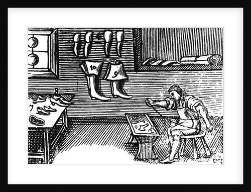 The Shoemaker by English School