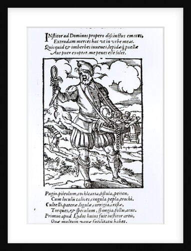 The Pedlar by German School