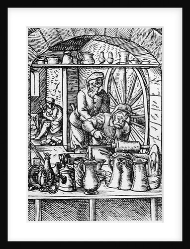 The Tankard Maker, published by Hartman Schopper by German School