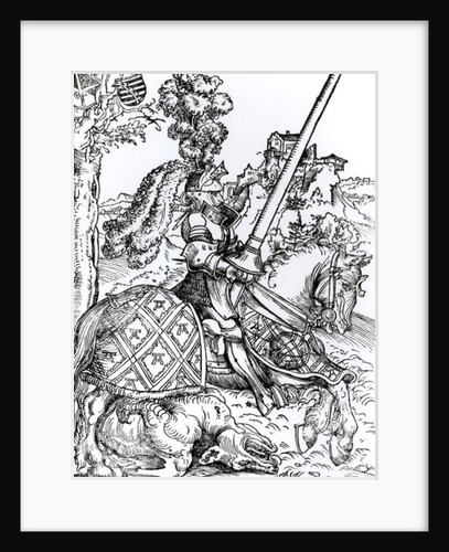 St. George on Horseback, 1507 by Lucas the Elder Cranach