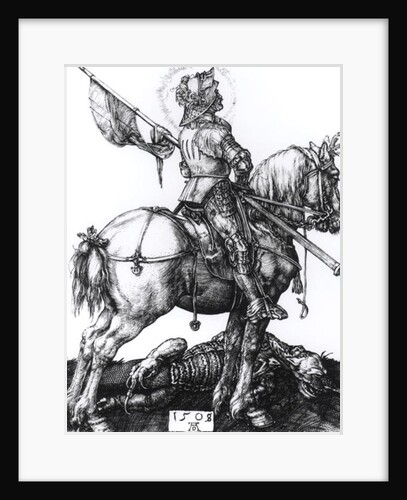 St. George and the Dragon by Albrecht Dürer or Duerer