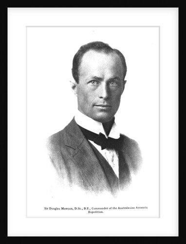 Portrait of Sir Douglas Mawson by English School