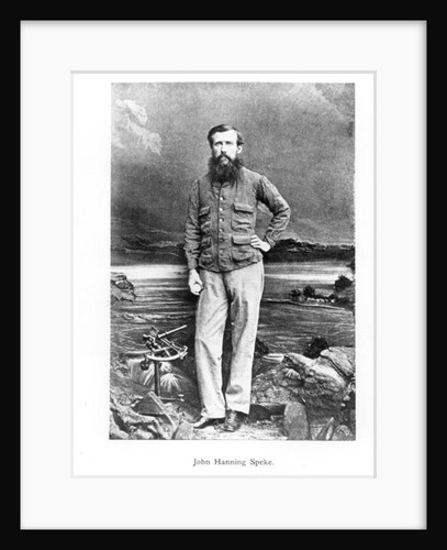 Portrait of John Hanning Speke by English School
