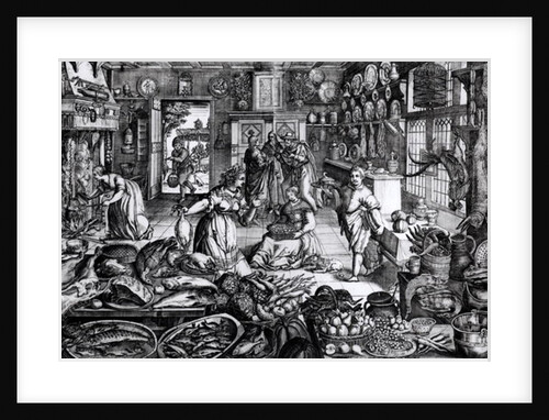 Kitchen Interior by Dutch School