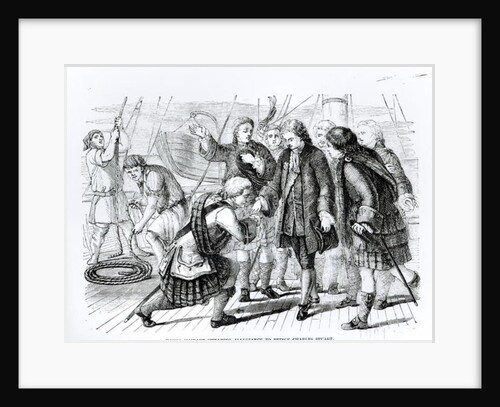 Young Moidart Swearing Allegiance to Prince Charles Edward Stuart by English School